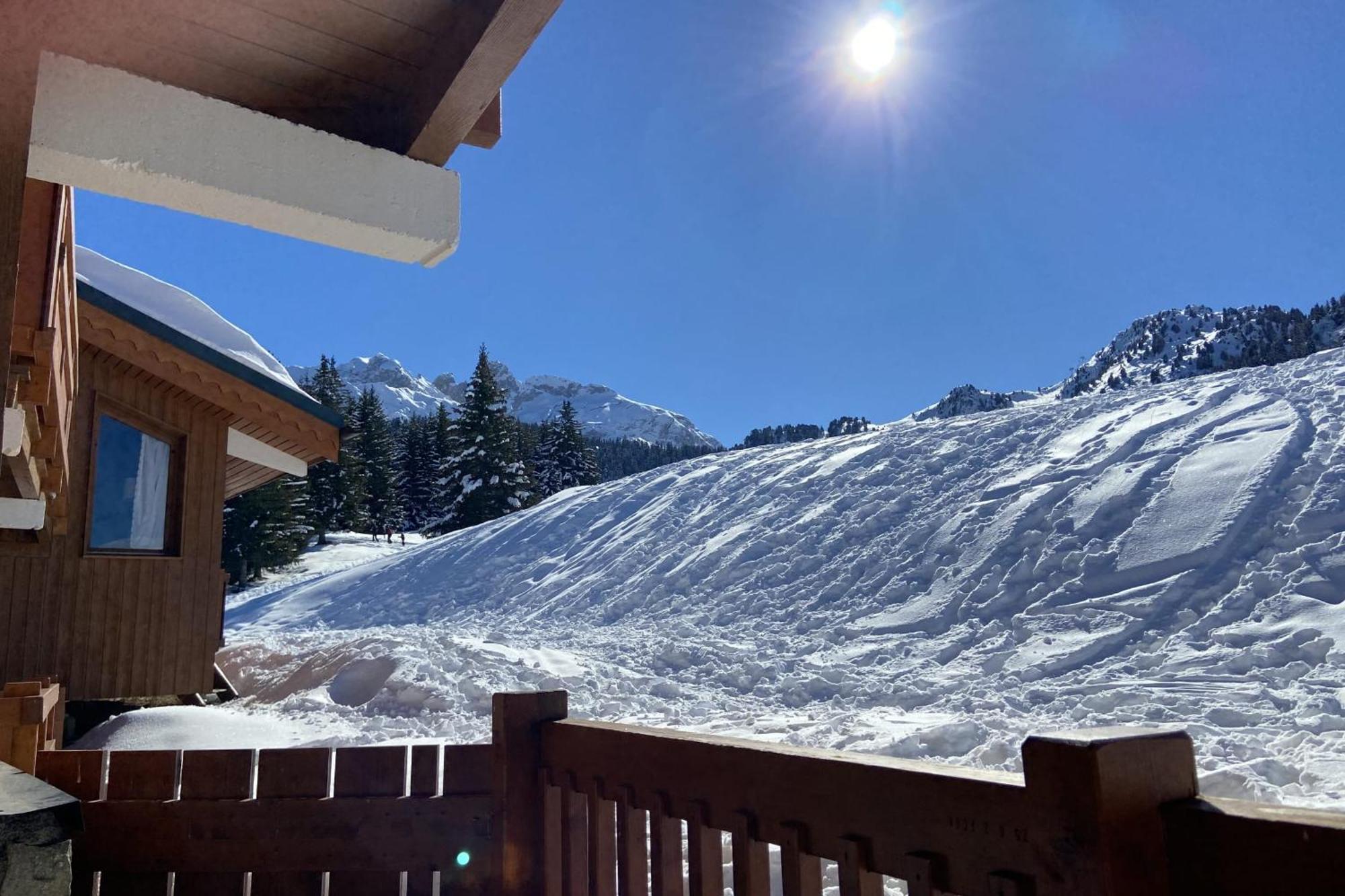 Cosy And Spacious Family Nest With Superb View Villa Courchevel Exterior photo